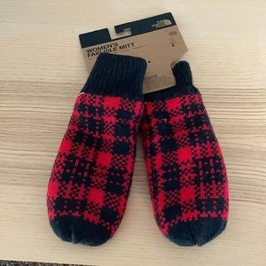 NWT The North Face Fair Isle Mitt
